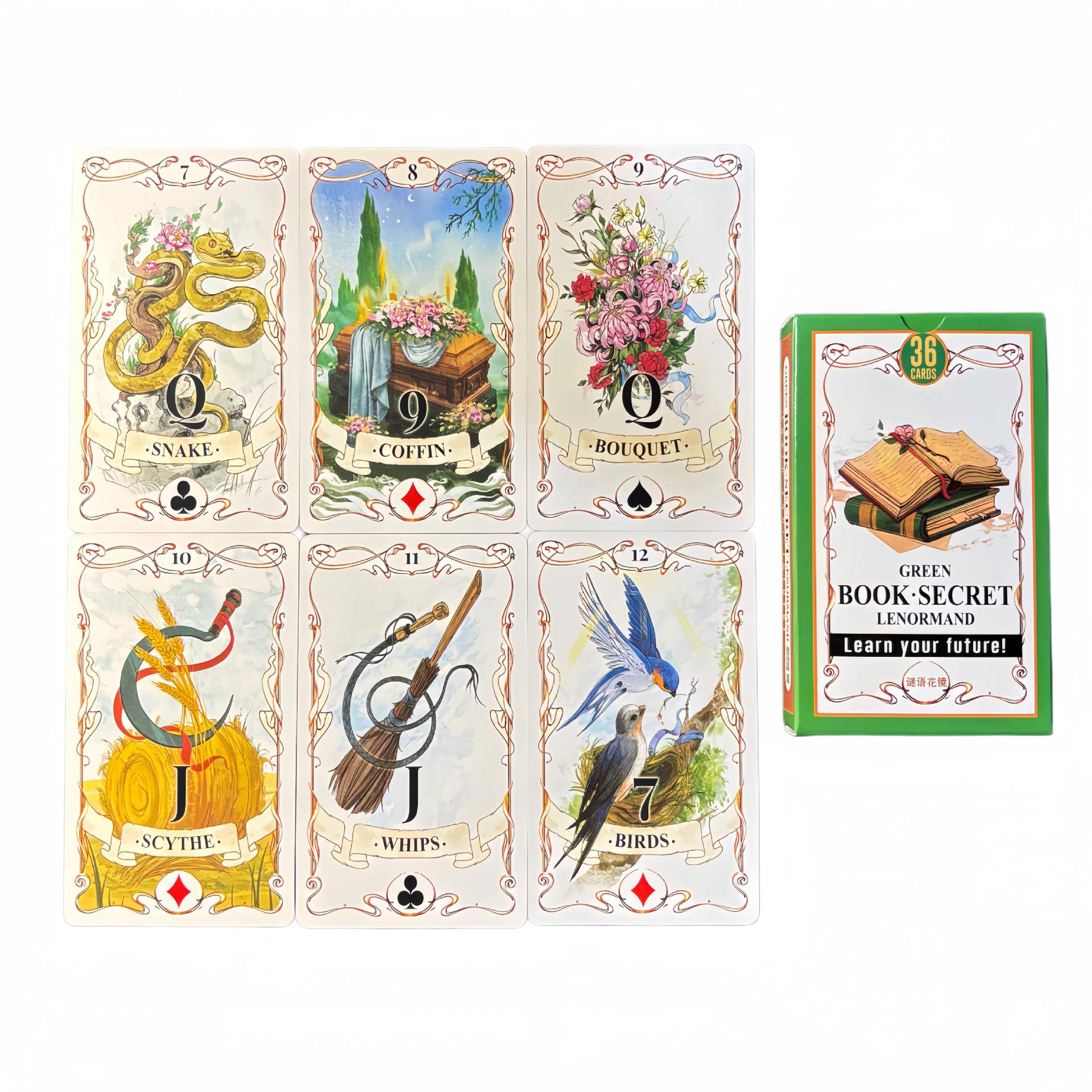Carte Oracolo Lenormand Green  - Board Game Of Life recensione e prezzo